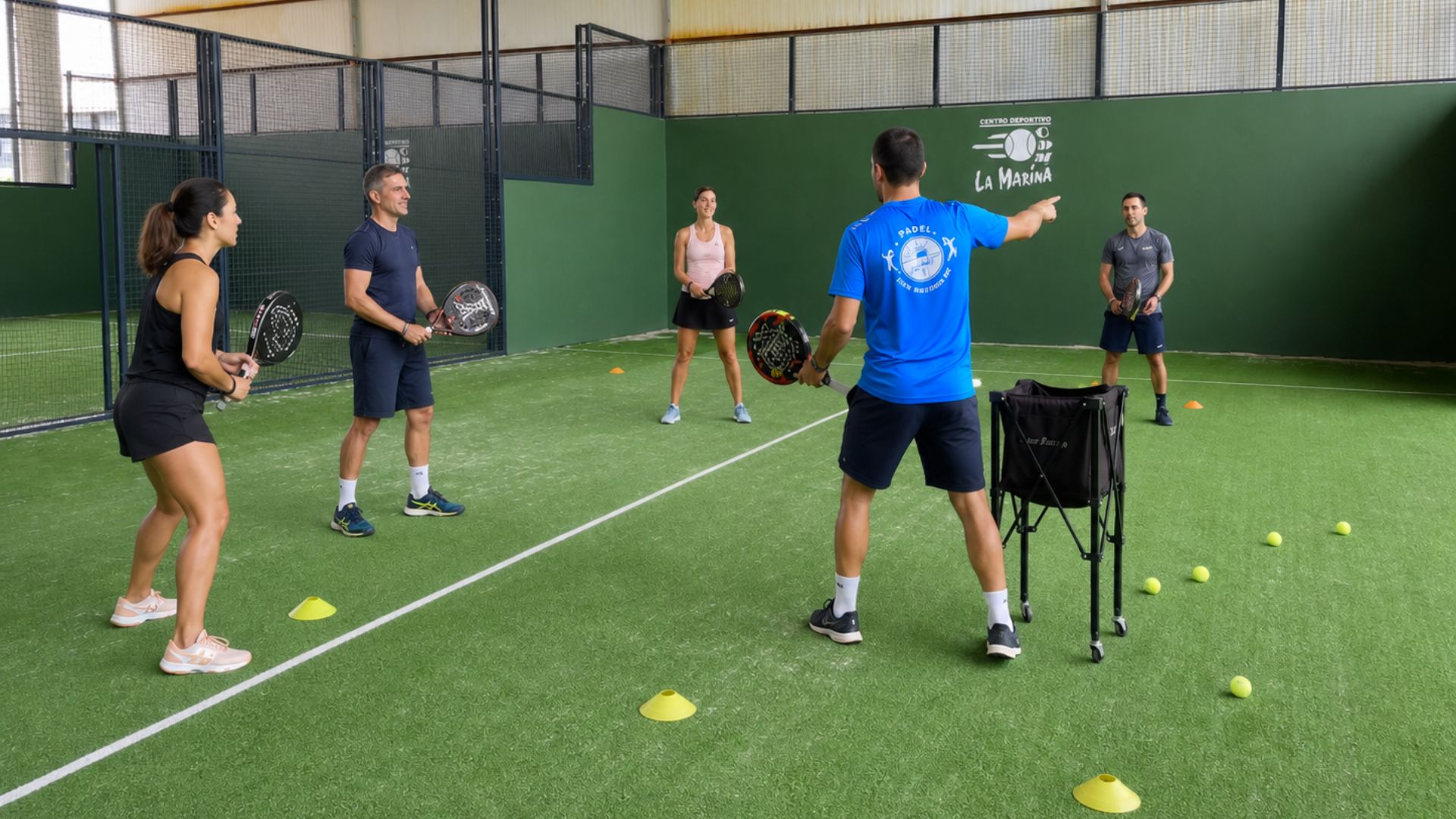clases de padel para adultos iniciacion